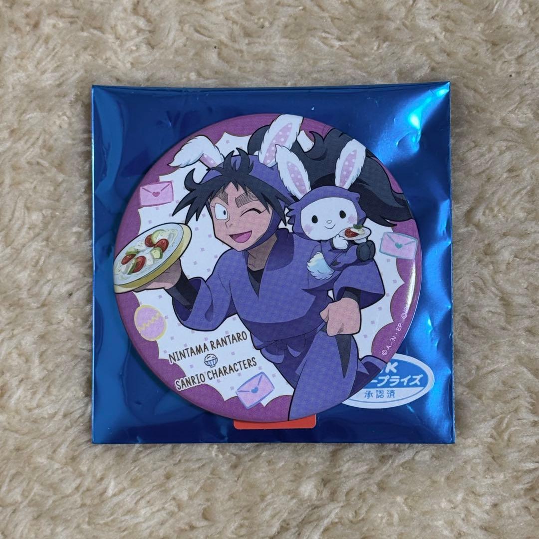 忍たま乱太郎七松小平太サンリオ缶バッジ忍たまamoカフェアモカフェ