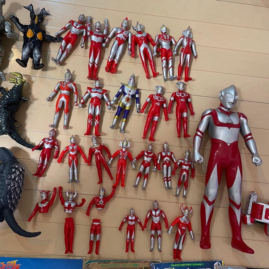 ウルトラマン　ゴジラ　レア　レトログッズまとめ売り　ソフビ　Ultraman
