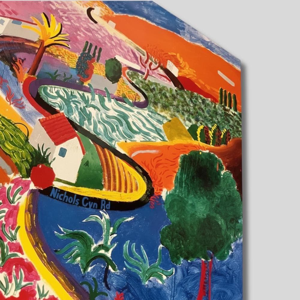 David Hockney: A Retrospective ポスター