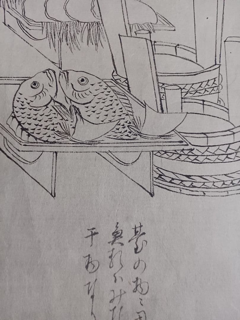 EDOYA　水墨画 オリジナル原画 引出物五種　Edo.For.wedding