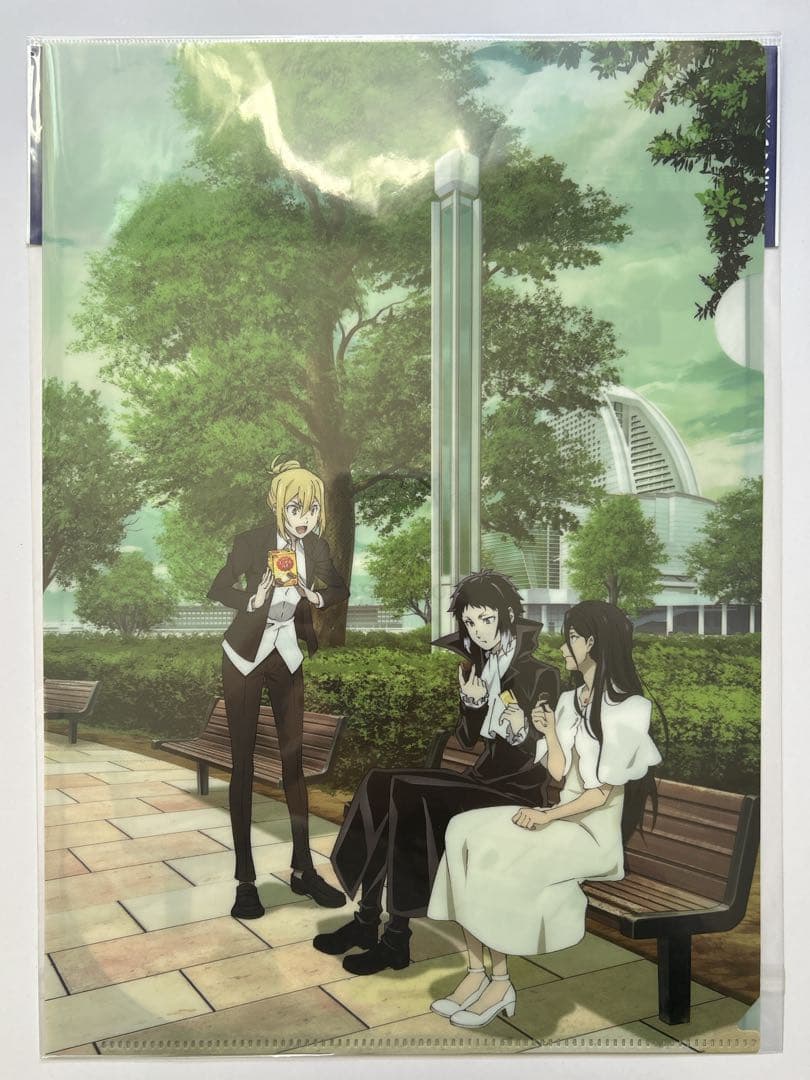 文豪ストレイドッグス 芥川龍之介 樋口一葉 銀 クリアファイル イオン