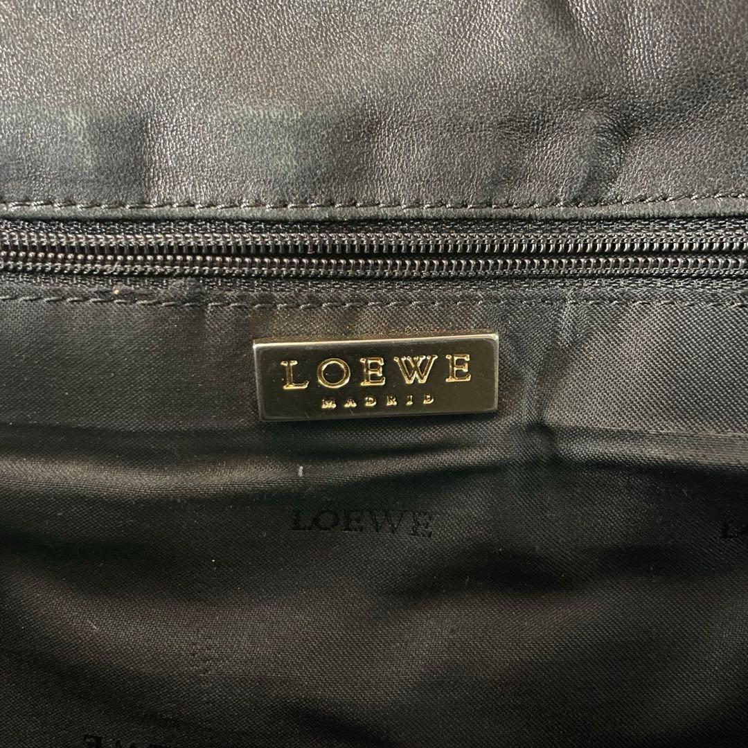 入手困難✨ ロエベ LOEWE ショルダーバッグ サコッシュ アナグラム 黒色