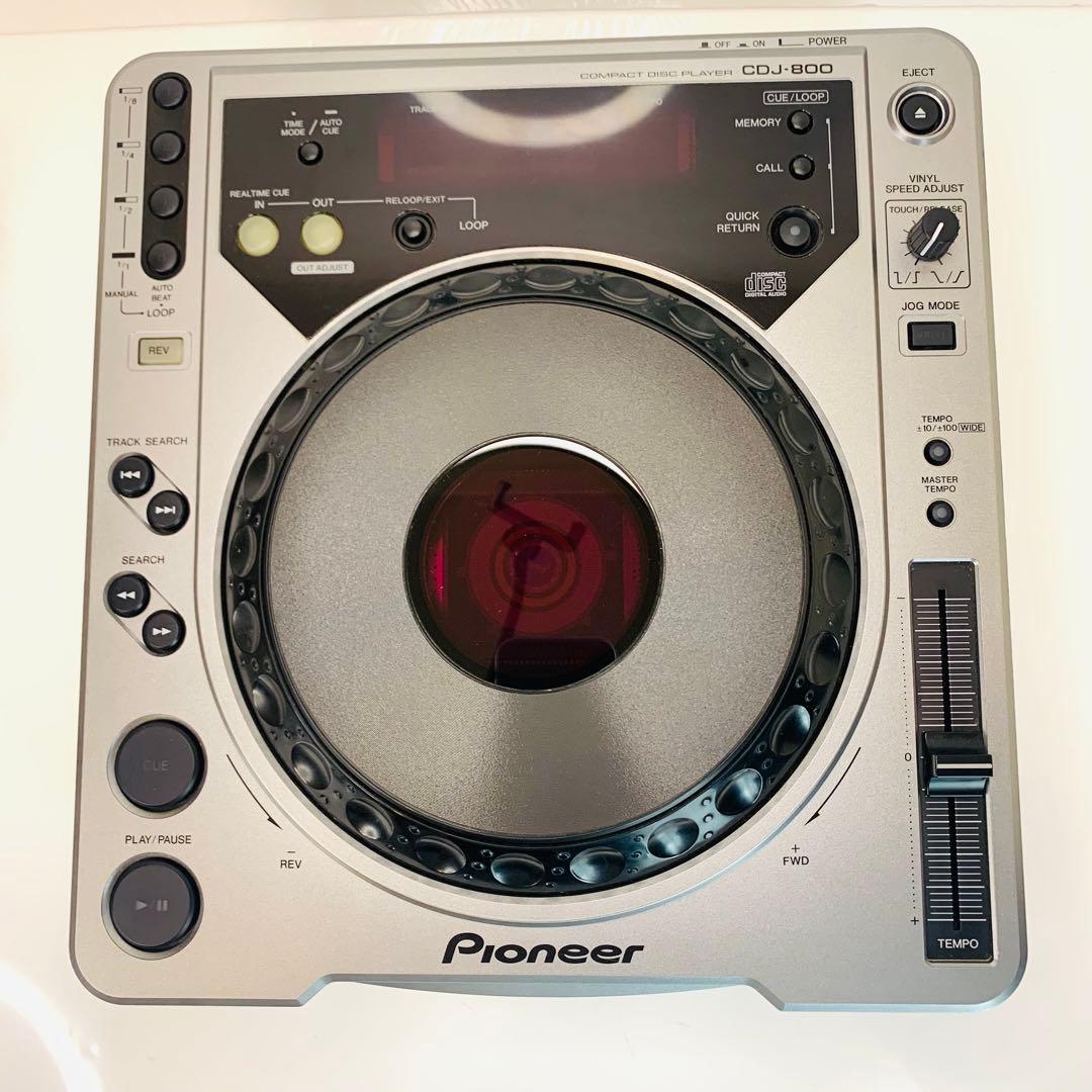 動作確認済】Pioneer パイオニア CDJ-800 プロDJCDプレーヤー