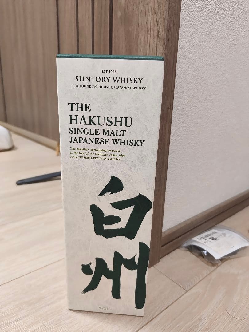 白州 シングルモルトウイスキー 箱あり