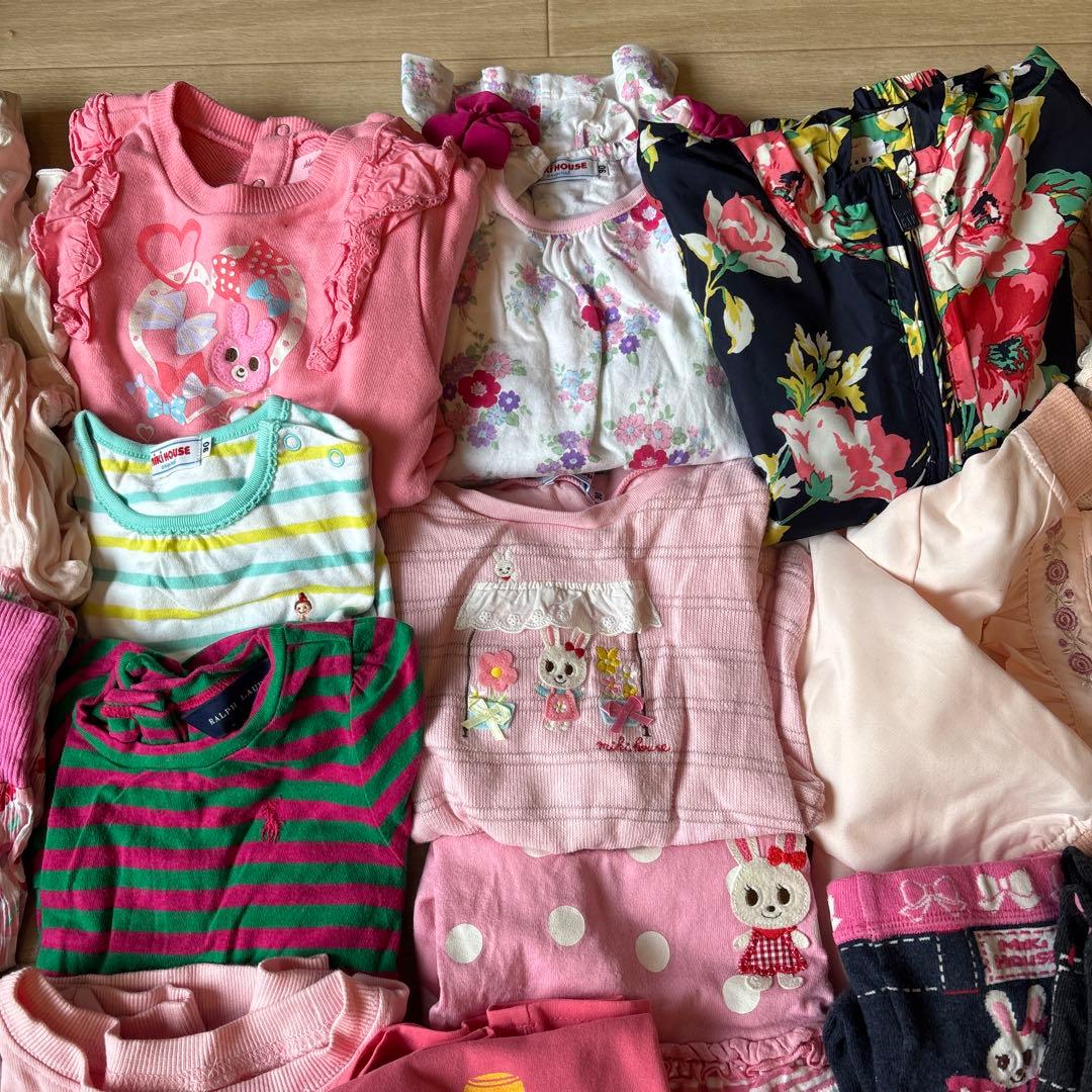 女の子 90-100センチ ミキハウスまとめ売り ミキハウス MIKIHOUSE