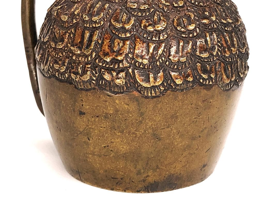 彫金鳳凰水滴 】 万成刻 中華清朝古玩 養生桐箱付 N0905K