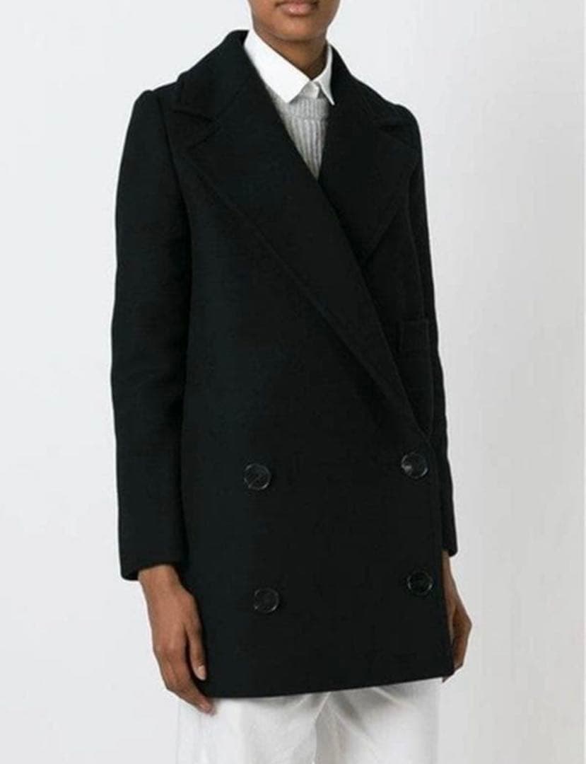 M*r様 ステラマッカートニー ウールメルトン ダブル チェスターコート