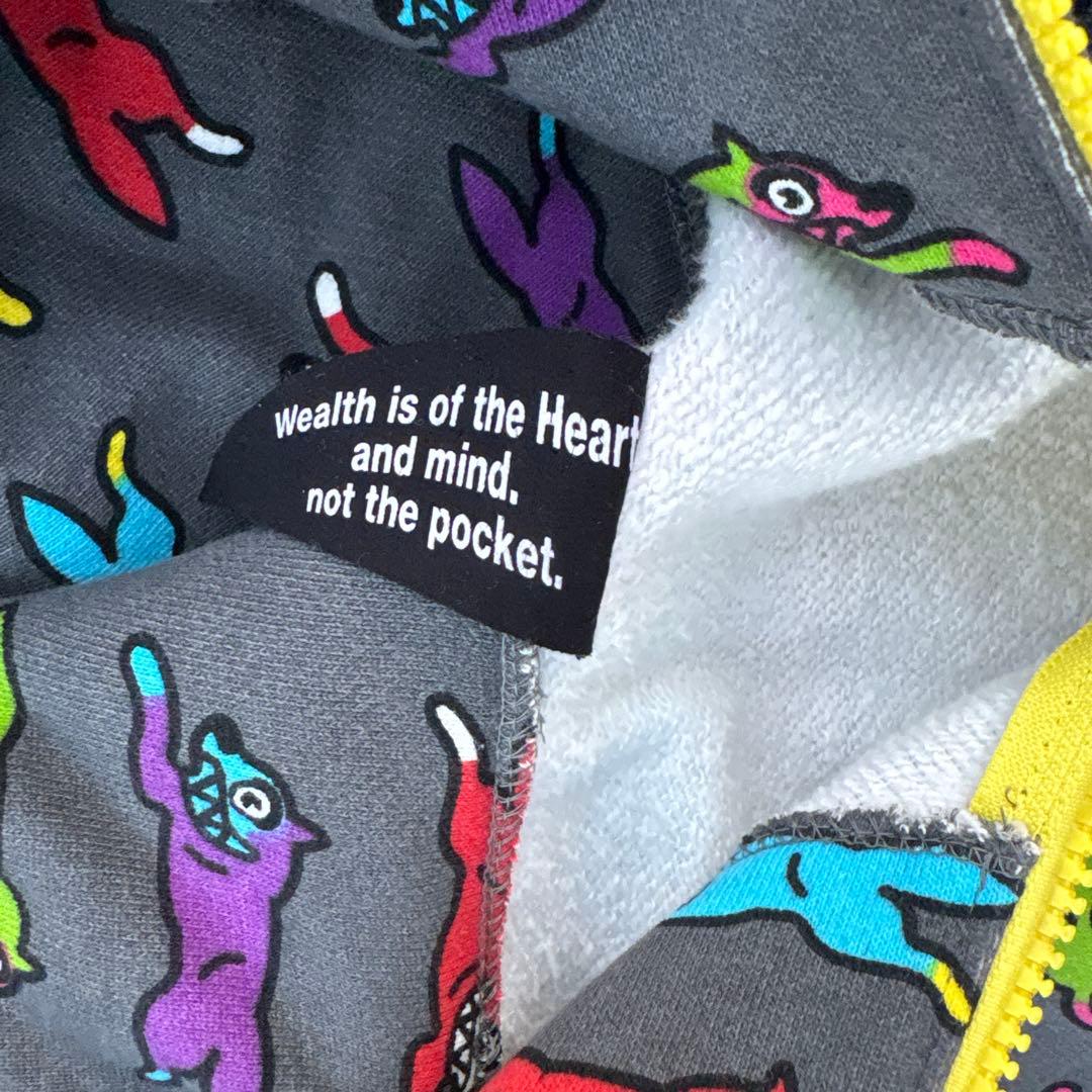 00s bbc ビリオネアボーイズクラブ ジップパーカー 総柄 裏原 NIGO期