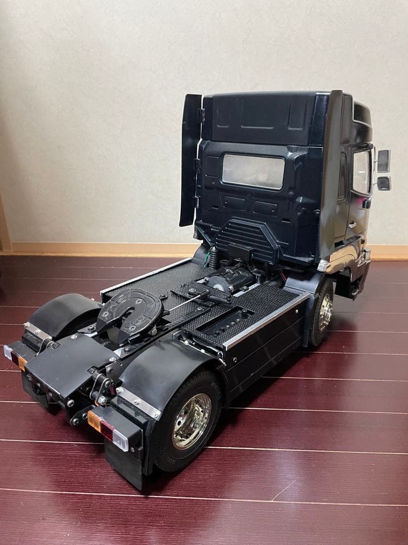 タミヤ 1/14 17プロフィア 20ft海コンシャーシ フルオぺ トレーラー