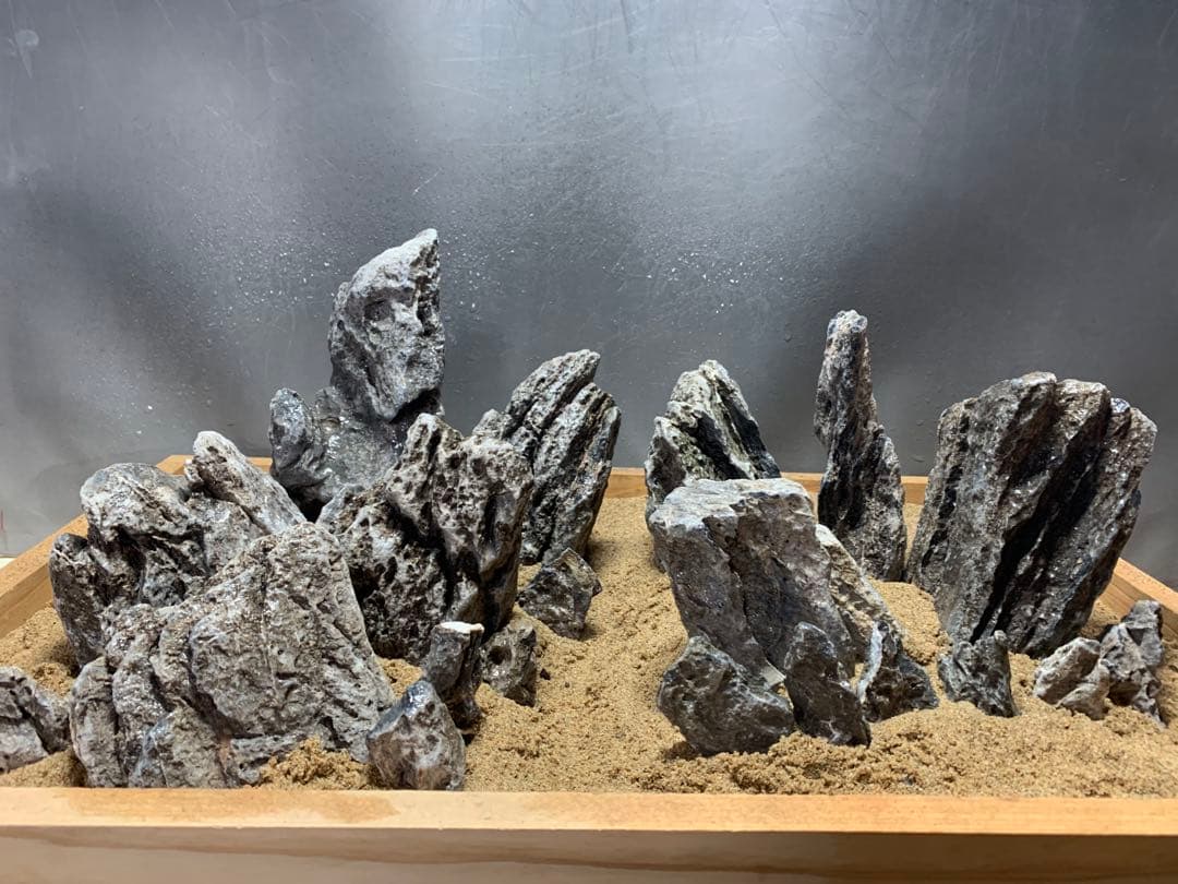 2[新品]ADA 龍王石6.5キロ☆水槽 レイアウト 清流石 青龍石 親石