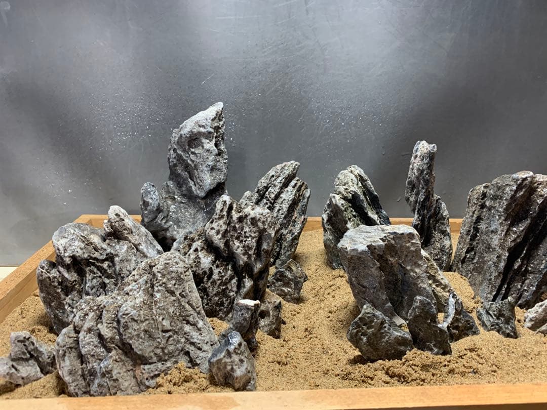 2[新品]ADA 龍王石6.5キロ☆水槽 レイアウト 清流石 青龍石 親石