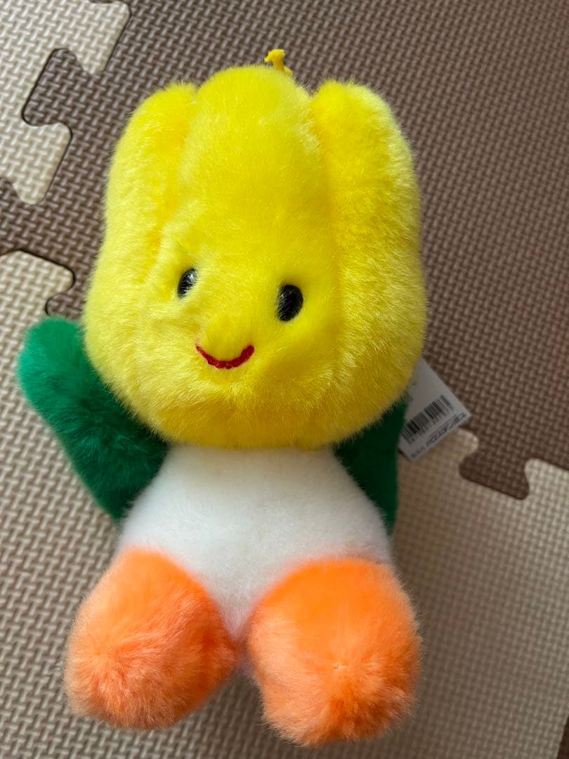 タグ付き》ハウステンボス 初代チューリーちゃん イエロー ぬいぐるみ