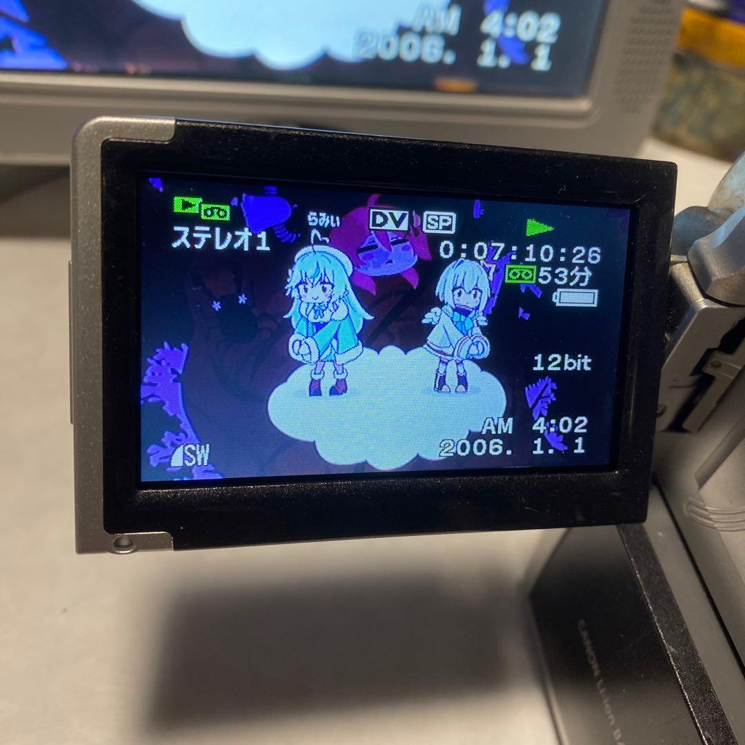 動作品　Canon HDVビデオカメラ IVIS HV10 ⑥