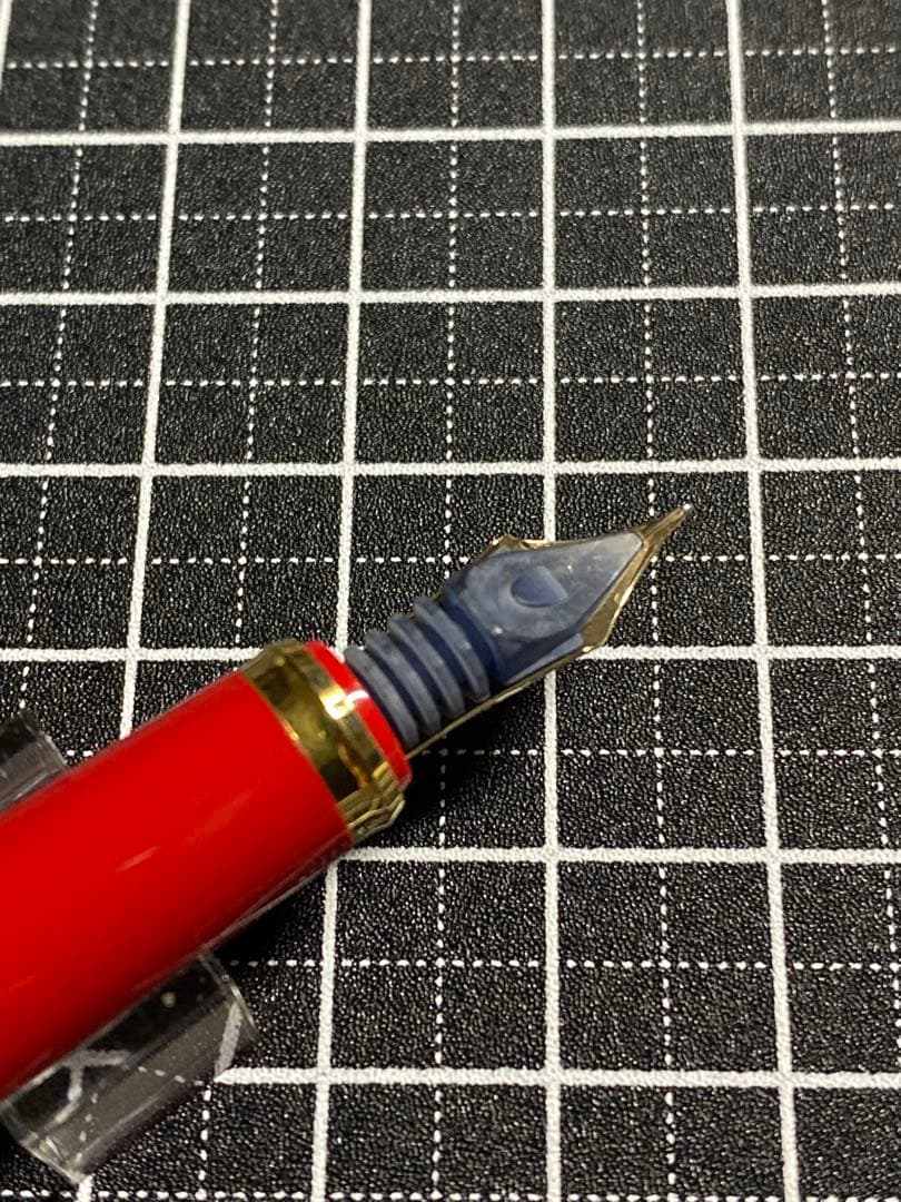 PILOT CUSTOM 98 RED 万年筆 字幅F PILOT カスタム98 細字(F) PILOT