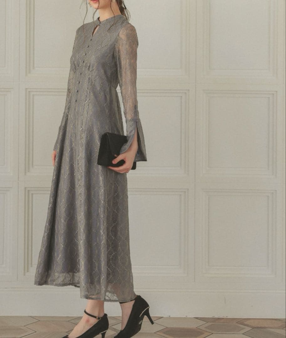 Dorry Doll ロングスリーブレースドレス