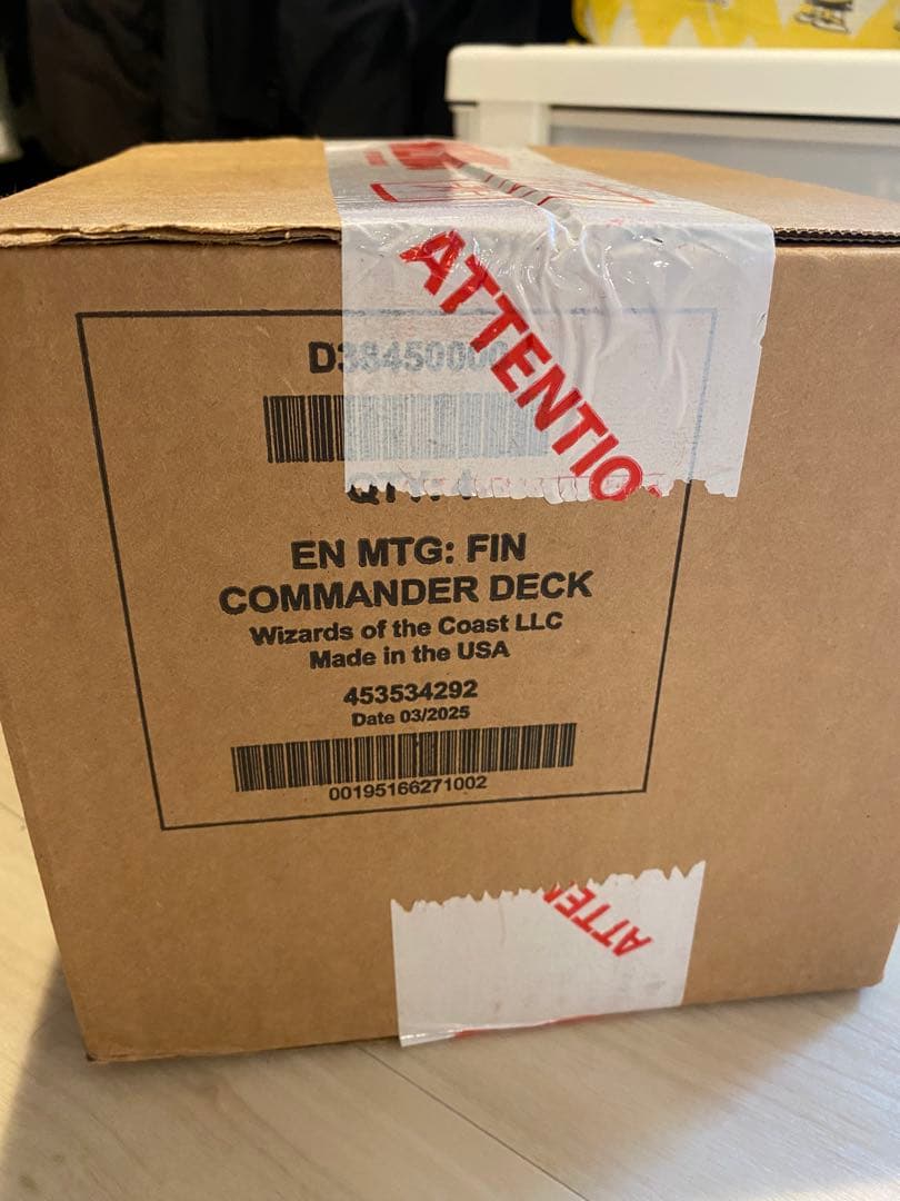 MTG FINAL FANTASY 統率者デッキ4個セット 英語 未開封 - メルカリ