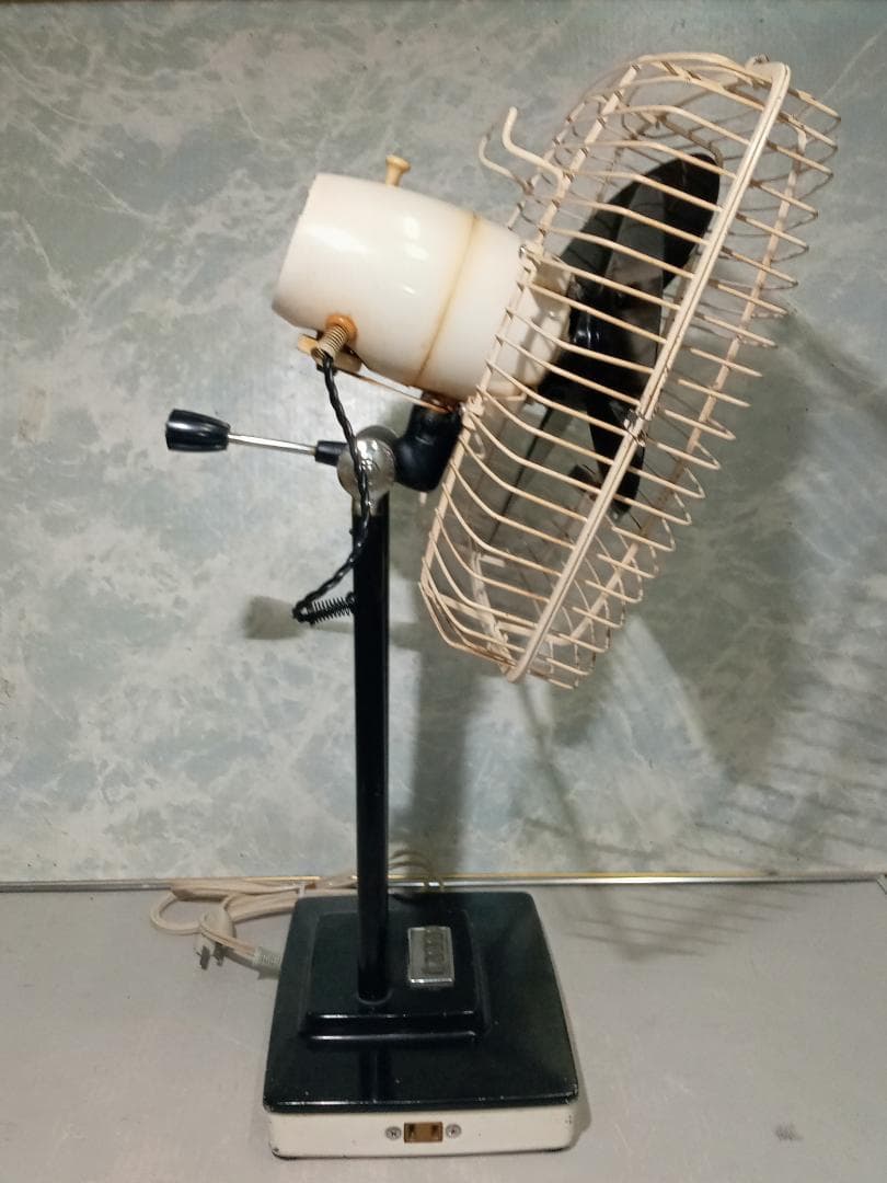 昭和レトロ家電 お座敷扇AB RM-25AB 蛍 25㎝ 角型 三菱電機 希少