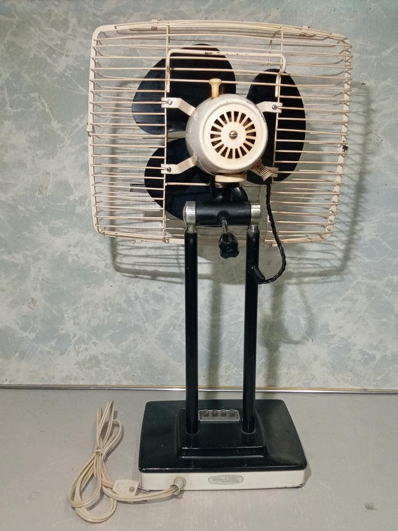 昭和レトロ家電 お座敷扇AB RM-25AB 蛍 25㎝ 角型 三菱電機 希少