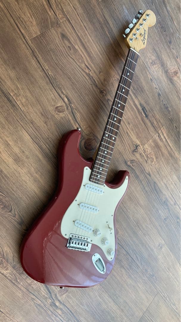 Legend レジェンド ストラト タイプ エレキギター レッド Legend