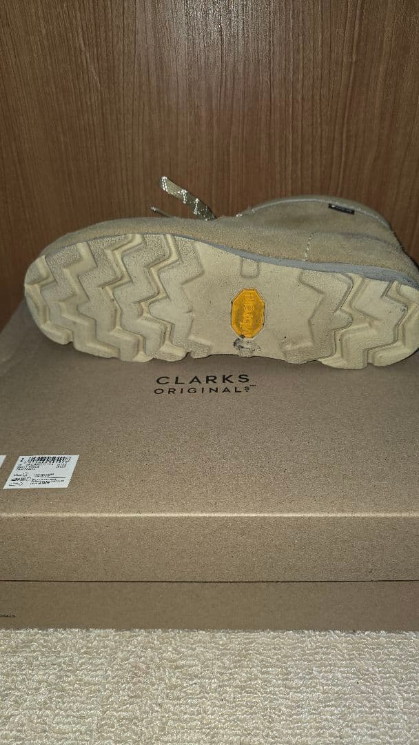 CLARKS ワラビーブーツ GORE-TEX メープルスエード
