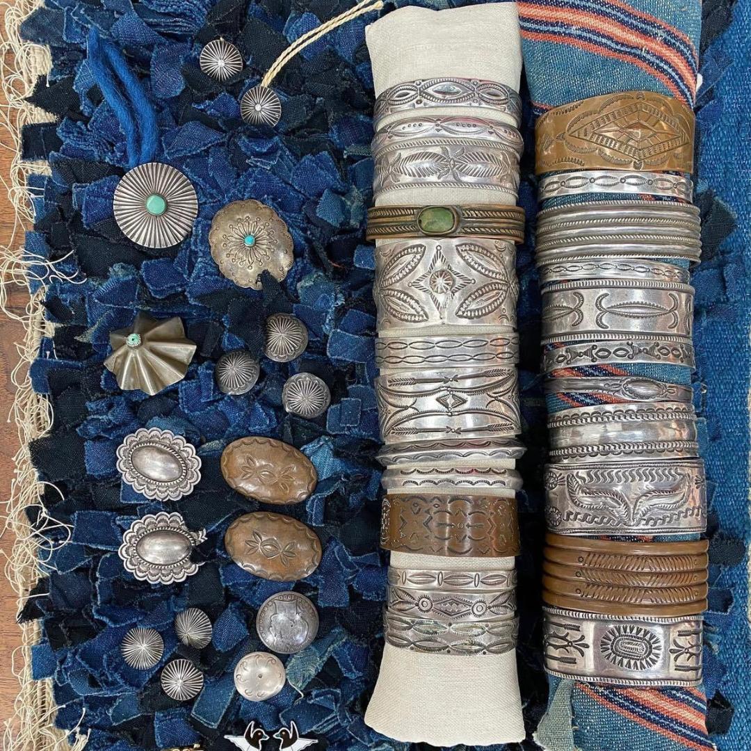 visvim I.C.T. 22 VINTAGE BANGLE Indigo