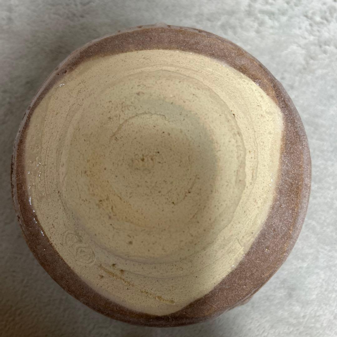 茶道具 御深井焼 南山窯 田沼春ニ作 染付 汲出茶碗 五客 共箱 V 9298