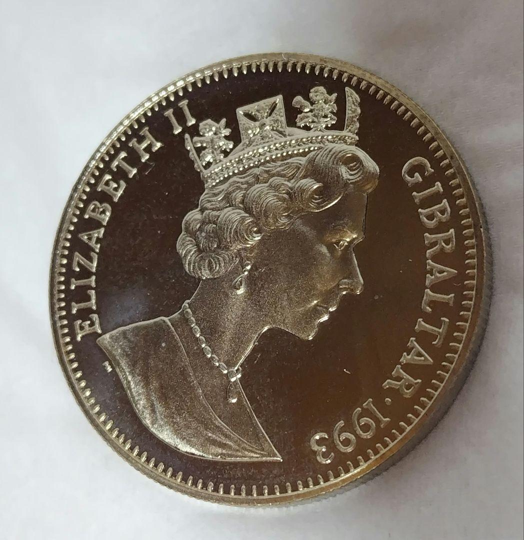 ピーターラビット 銀貨 コイン 1CROWN 100周年 記念 1993年 - メルカリ