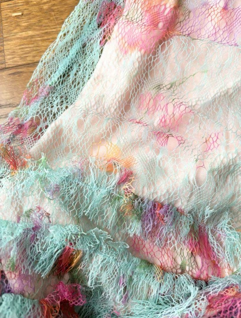 レア！Fifi chachnil フリル付き花柄スカート