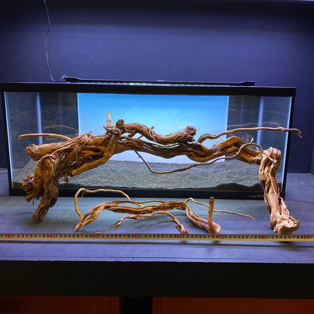 MTW-5944 蔦流木レイアウトセット 90cm水槽用流木 アクアリウム