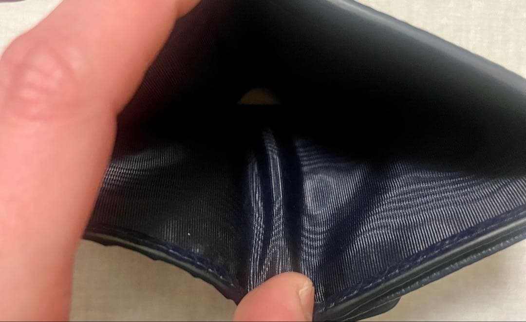 1/18までセール✨メゾンマルジェラ 4ステッチ二つ折り財布 クレピュスクル