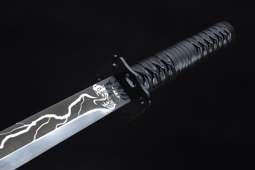 武具　刀装具　日本刀　模造刀 居合刀 雷龍
