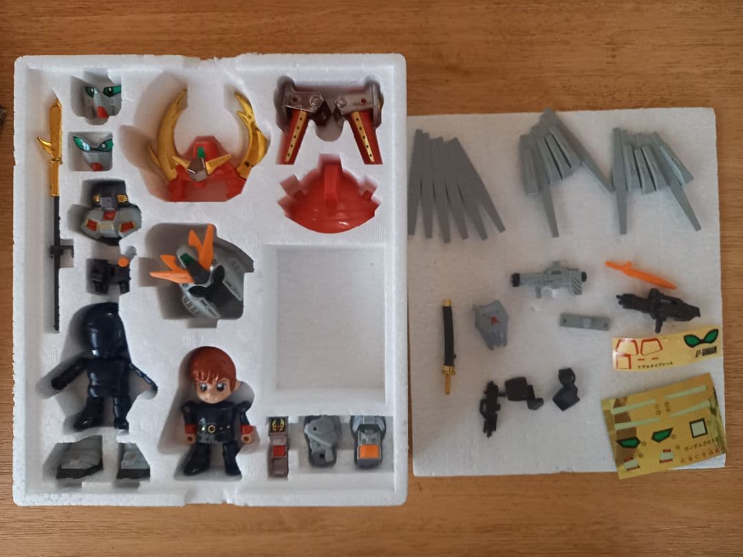 バンダイ　ガンダムクロス　No.8 武者仁宇頑駄無　ニューガンダム　SDガンダム