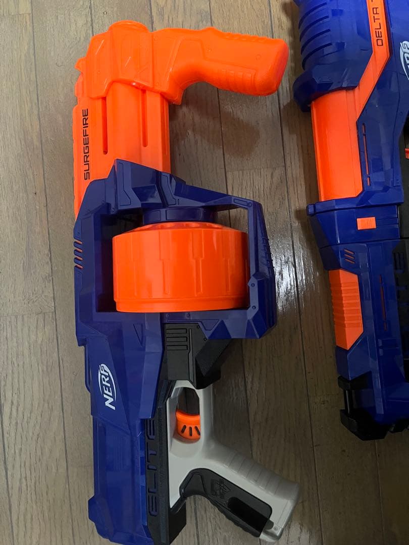 ナーフ（サージファイヤーとデルタトルーパーのセット）ダーツ80個付き