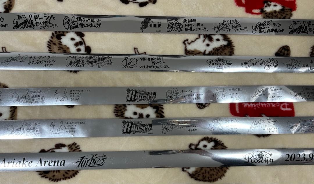 BanG Dream! Roselia 銀テープ まとめ売り 9本セット - メルカリ