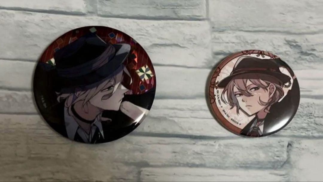 文豪ストレイドッグス　ホログラム缶バッジ C104 太宰治