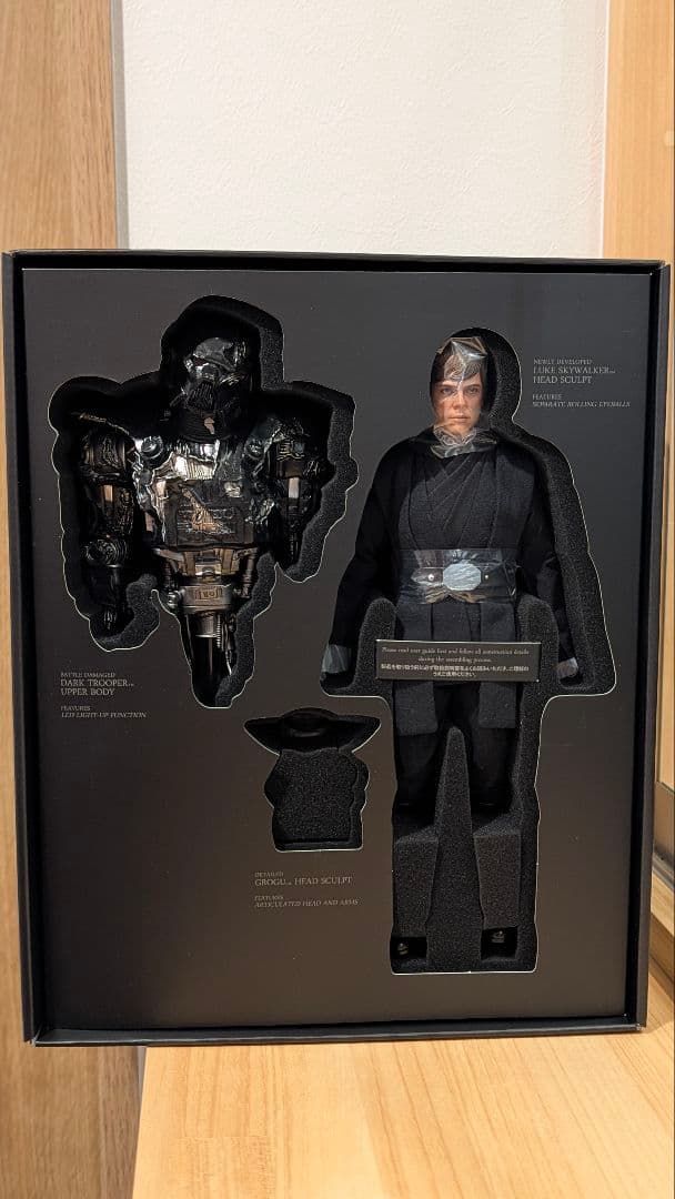 HOTTOYS 【マンダロリアン】 ルーク + ダーク・トルーパー 2点