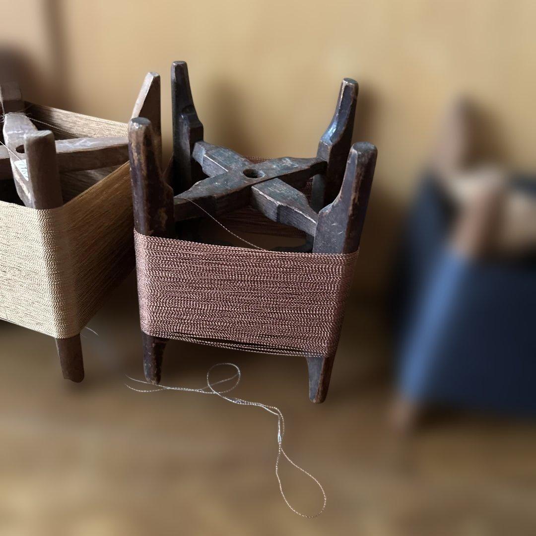 ガルバドス様専用まとめ割引 アンティーク 糸巻き6個 糸枠 8個