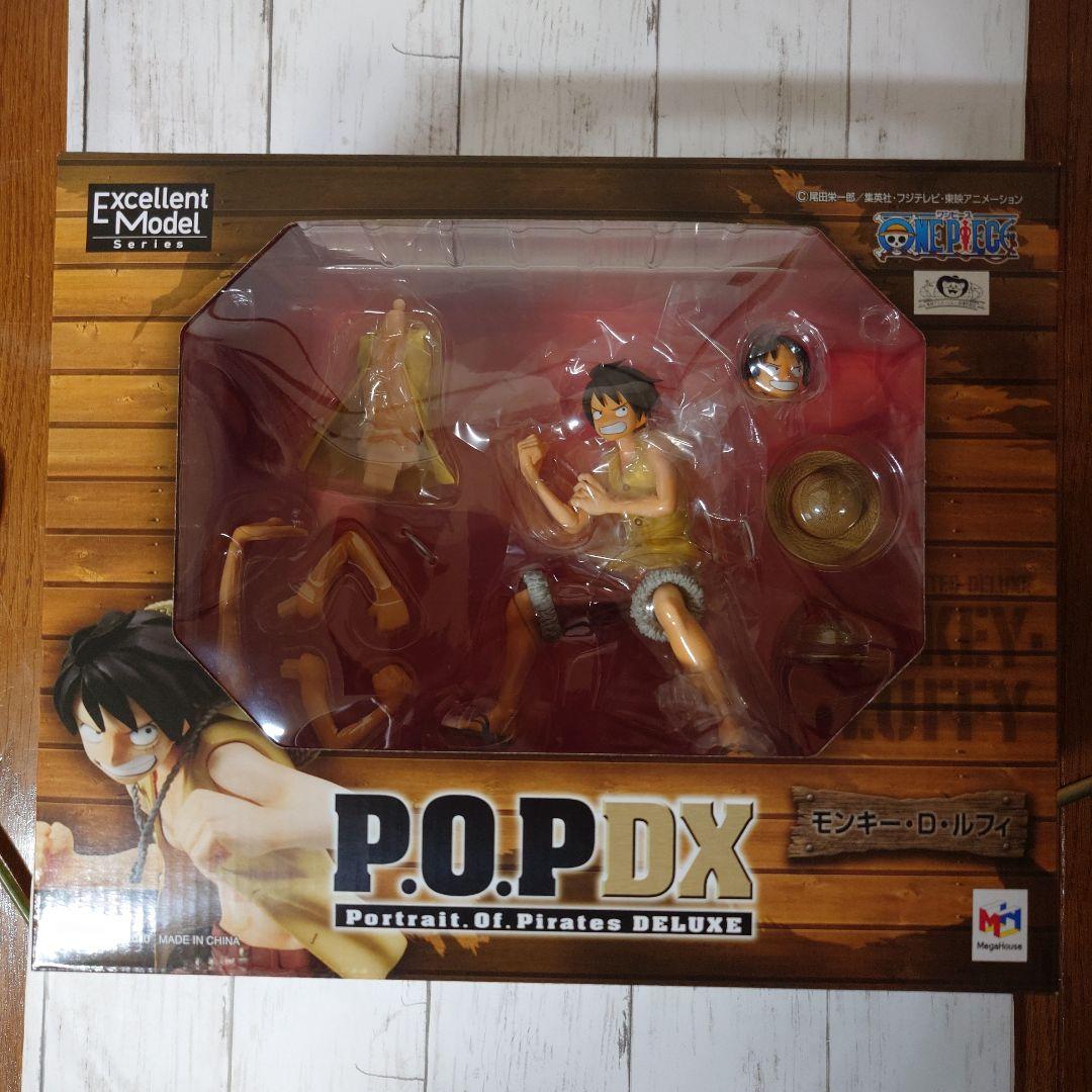 P.O.P DX ワンピース フィギュア ルフィ 　エース 2個セット