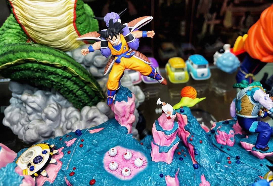 ドラゴンボール 孫悟空 ベジータ ギニュー特戦队 フィギュア ガレージキット