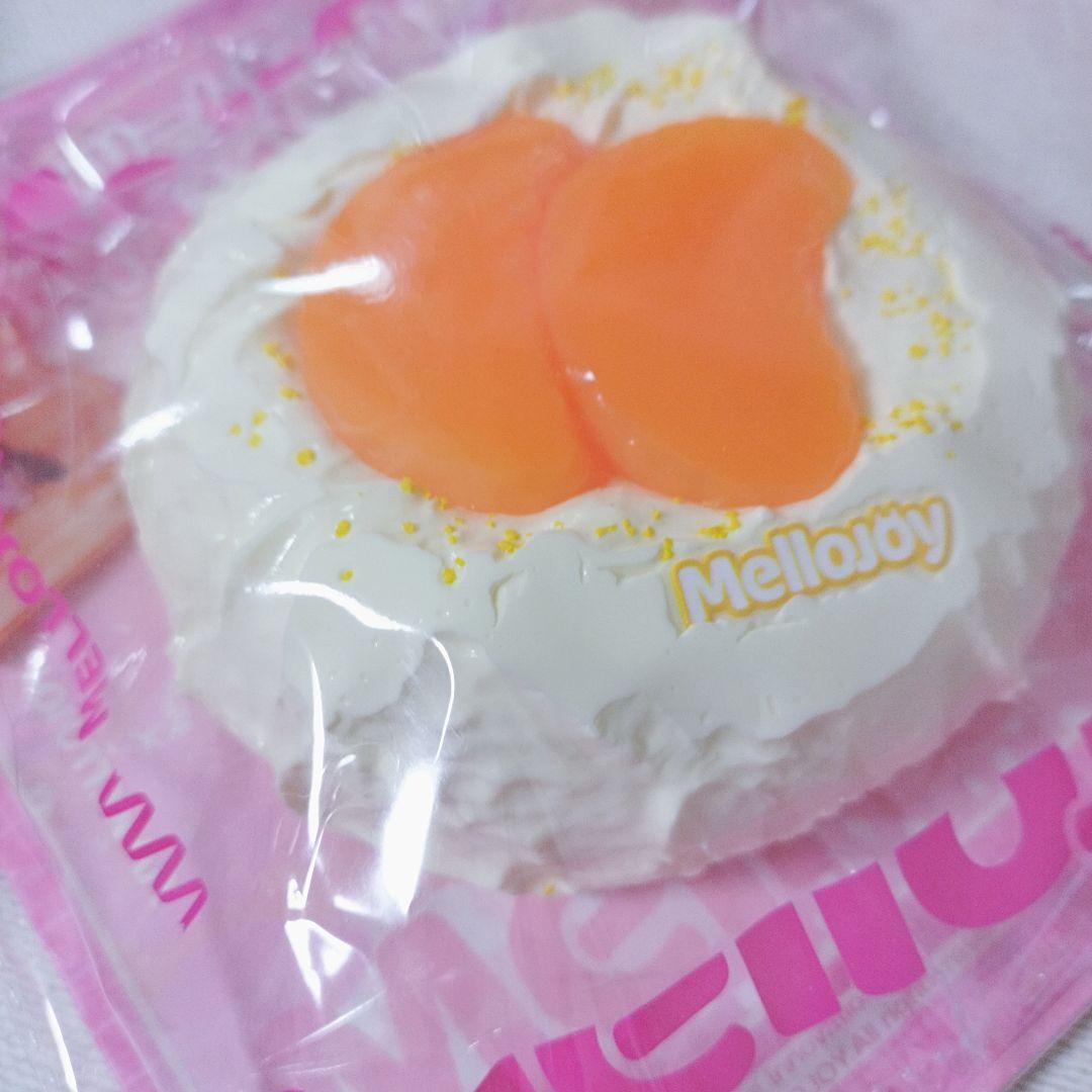 Mellojoy 大福シリーズ みかんオレンジ スクイーズ Mellojoy スクイーズ