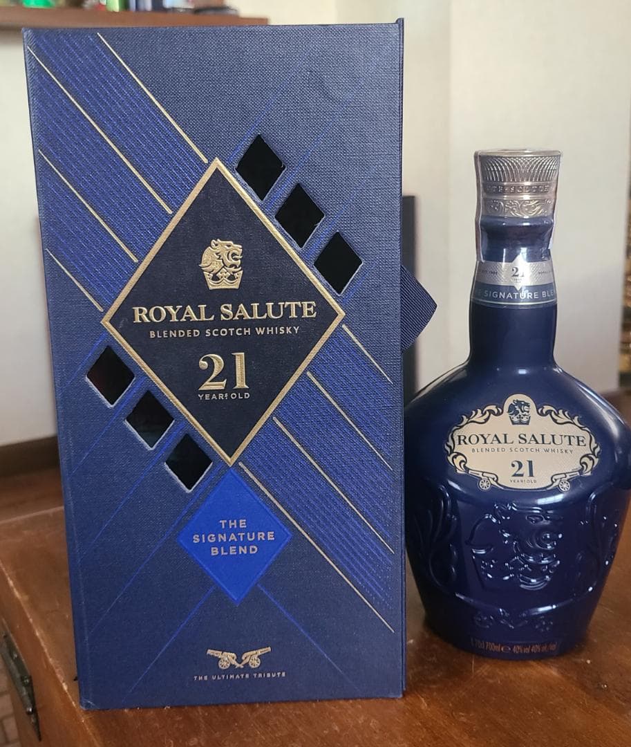 ROYAL SALUTE 21年 シグネチャーブレンド 未開封品 送料無料