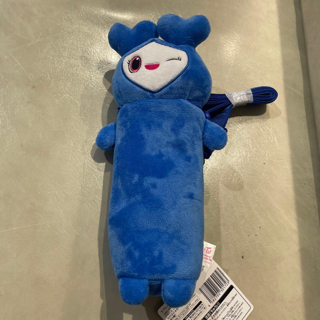 GiGO限定 TWICE LOVELYS のびふにゃポーチ ぬいぐるみ ツウィ