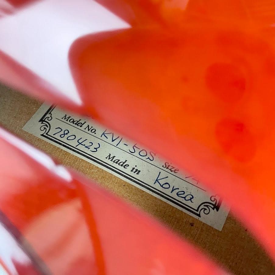 極美品■Kawai Violin■ バイオリン KVI-50S 4/4 河合楽器