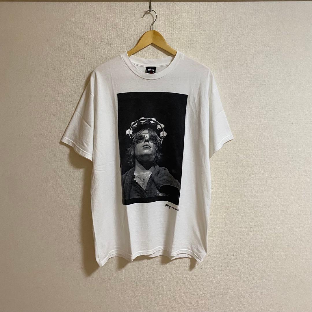 Stussy × Josh Cheuse oasis リアムギャラガー Tシャツ - yellows.co
