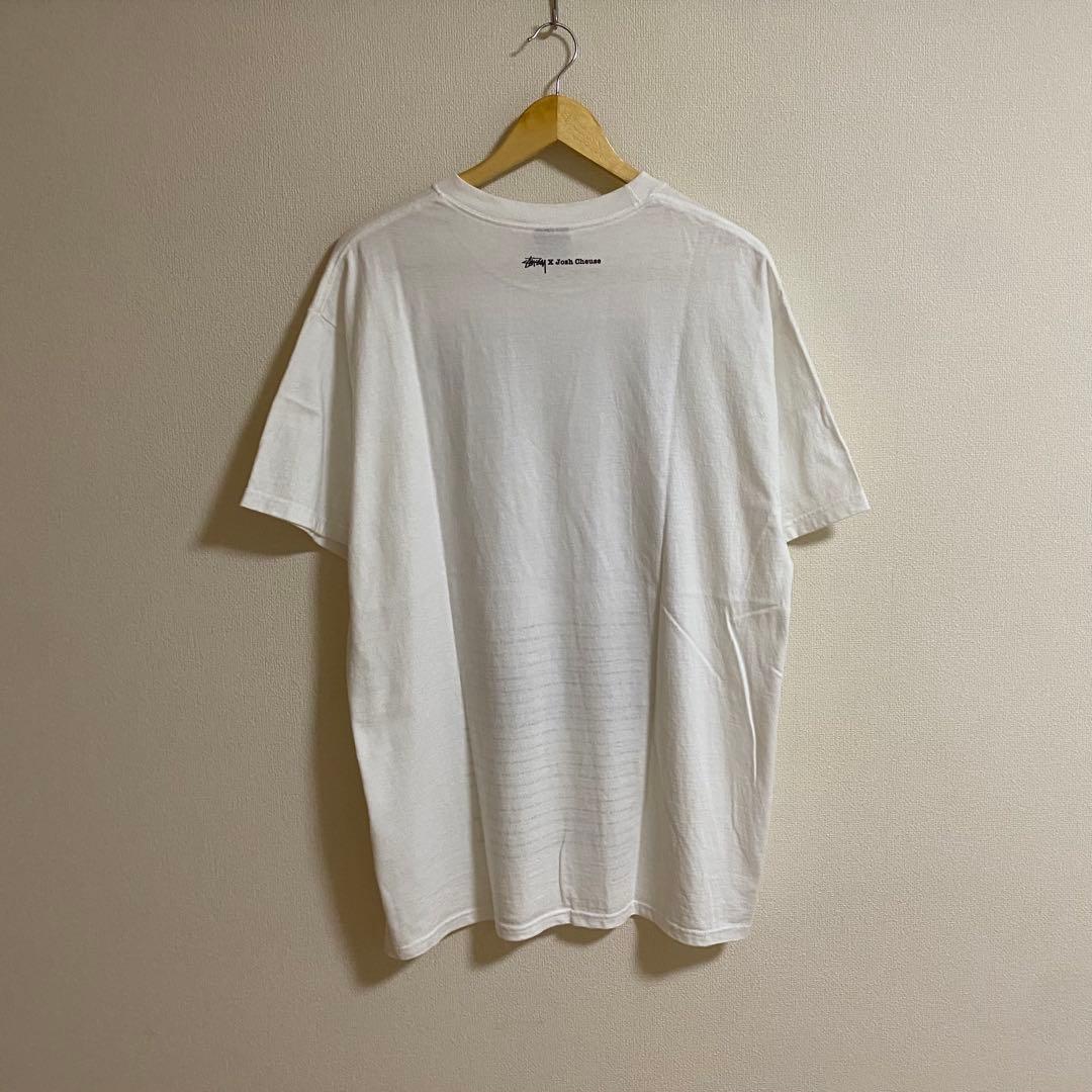 Stussy × Josh Cheuse oasis リアムギャラガー Tシャツ - yellows.co