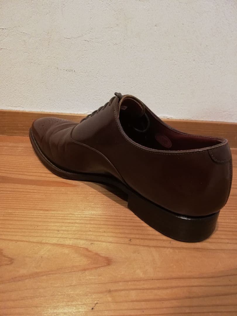 【程度良】ペルフェットperfettoコードバン27cm グッドイヤーウェルト