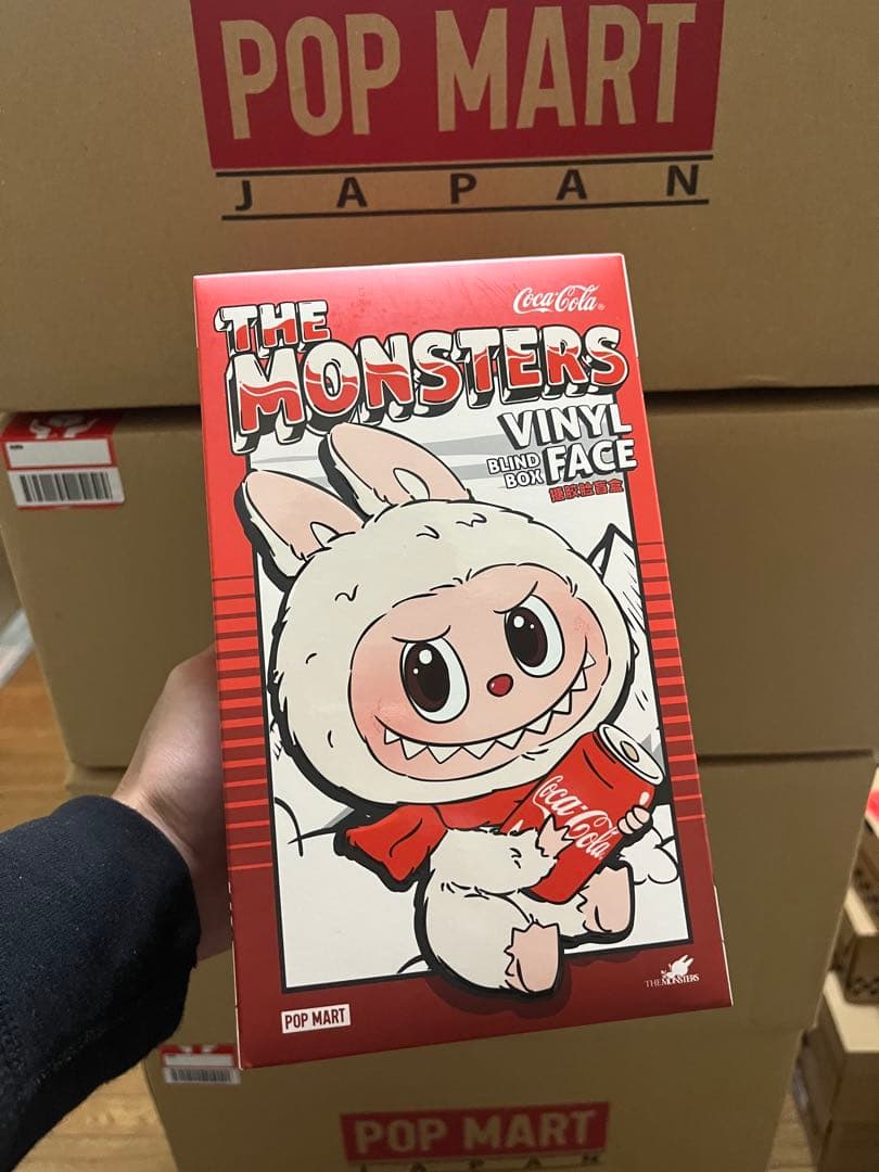 【正規品/未開封】 POP MART ラブブ labubuコカコーラ 2箱