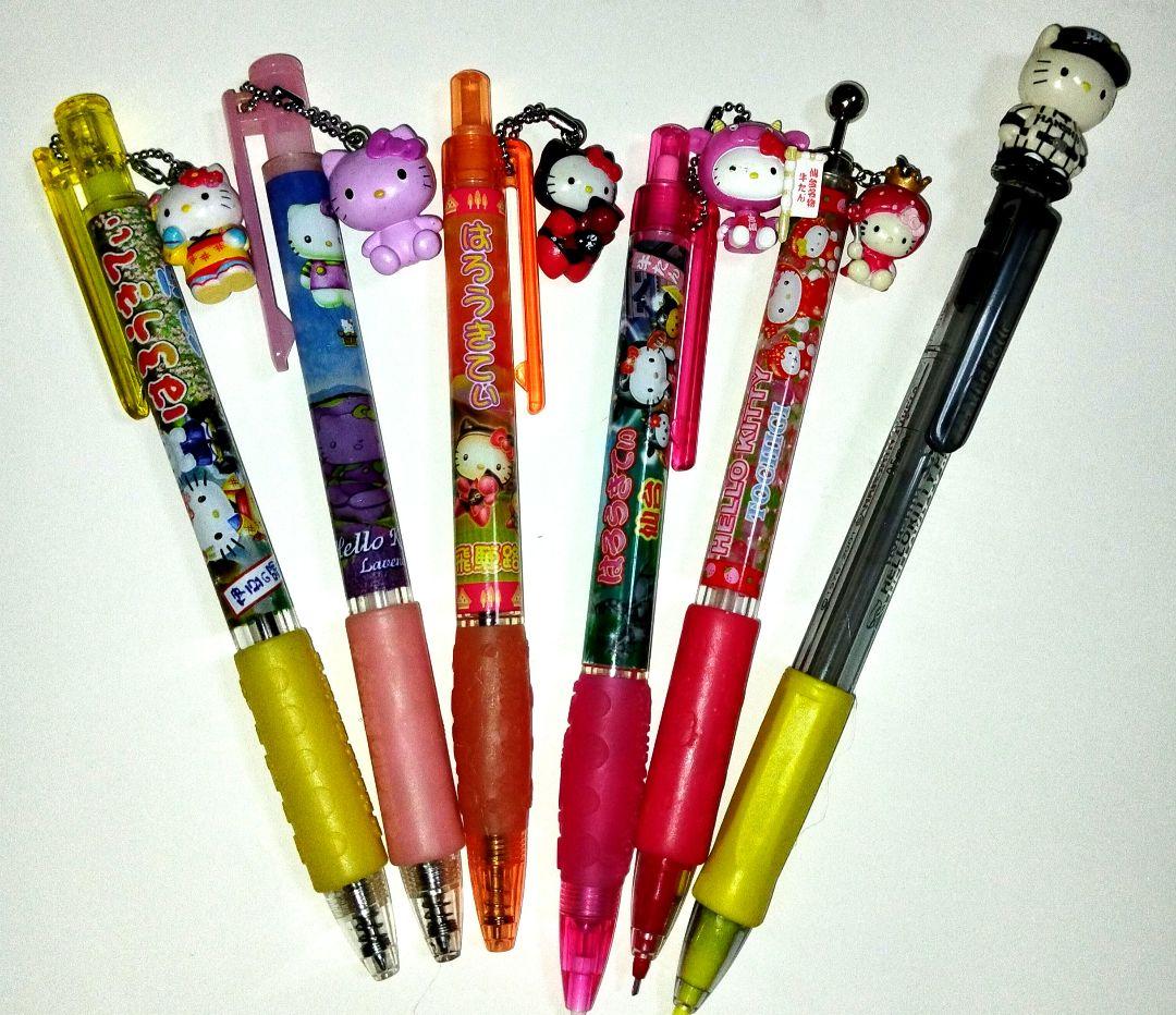 ハローキティ ご当地限定キティちゃん シャープペン ボールペン 145本