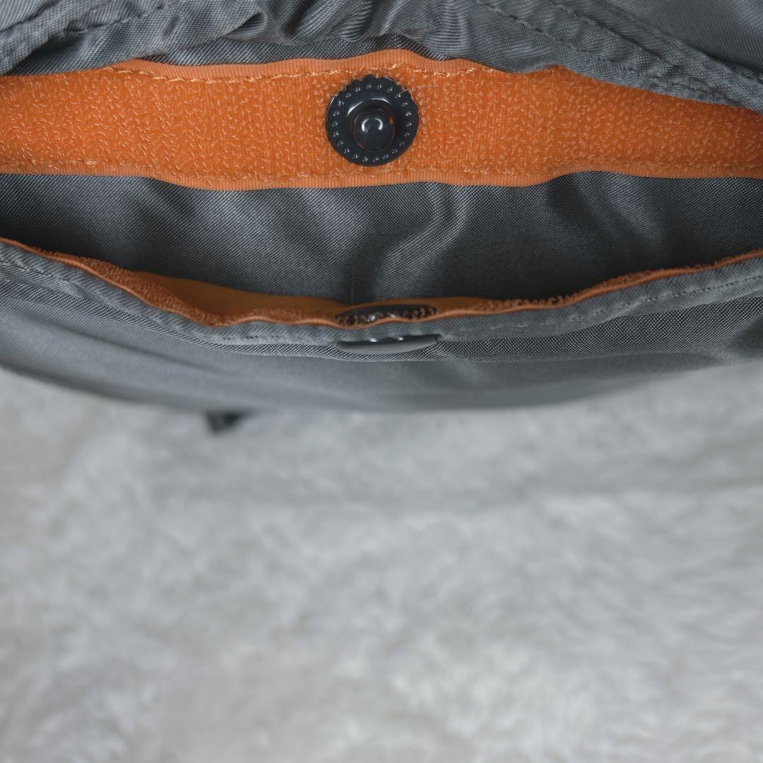 美品 廃盤品 ポーター タンカー 2WAYブリーフトートバック シルバーグレー