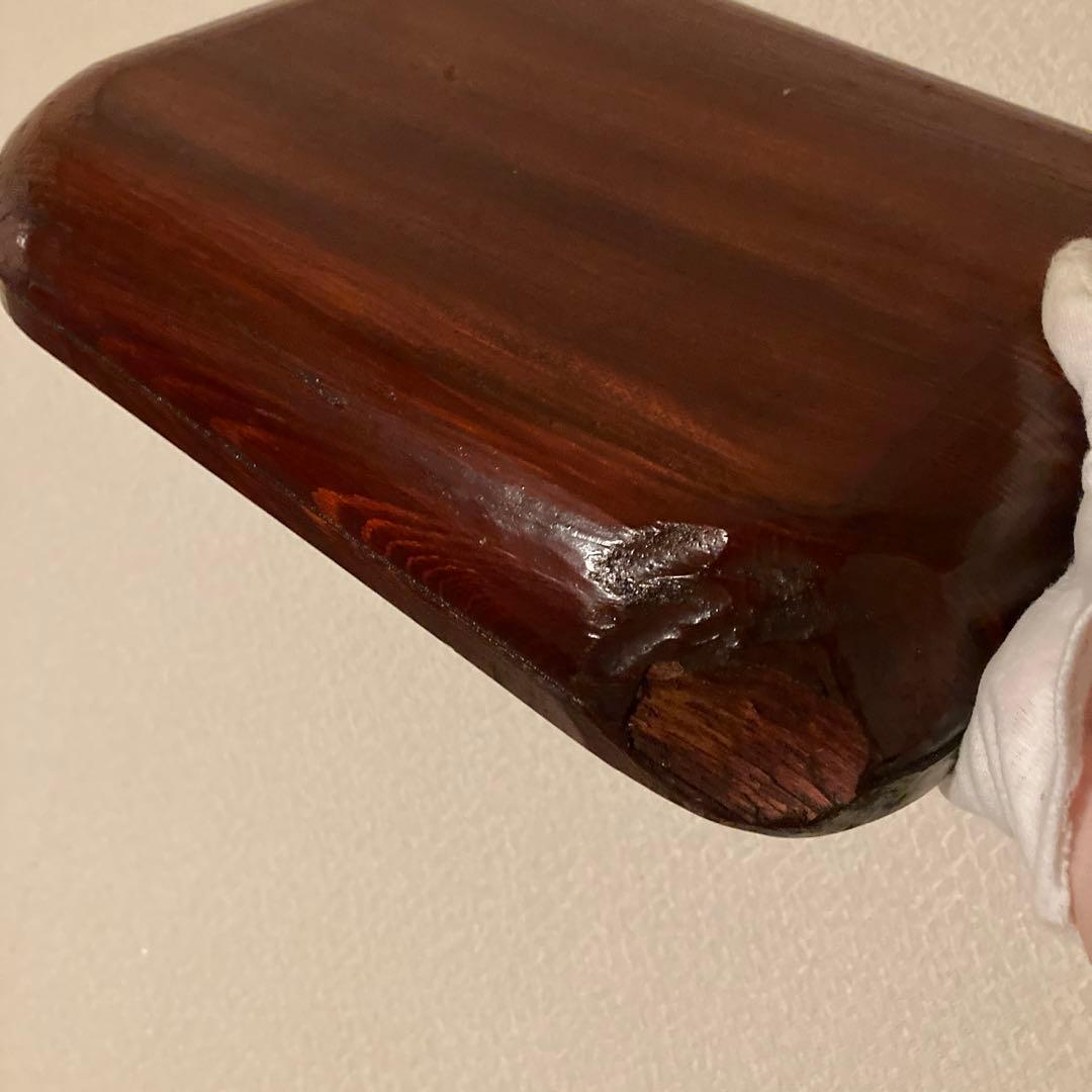 お盆　古道具　くりぬき　煎茶盆　タバコ盆